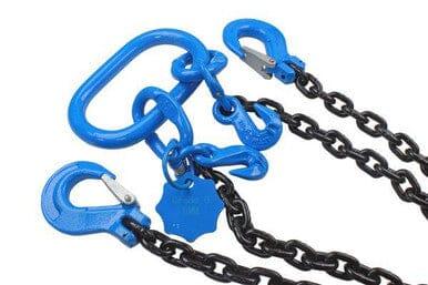 US PRO Tools 2 Leg Chain Sling - 1 Meter 8MM G80 2.8 Tonne - Adjustable 9109 - Tools 2U Direct SW