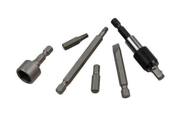 208-Pz Set Di Punte Per Cacciavite Master 1/4 Gambo Esagonale - Foto 10