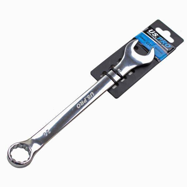 US PRO Tools 20mm Combination Spanner Polished Chrome Vanadium 3512 - Tools 2U Direct SW