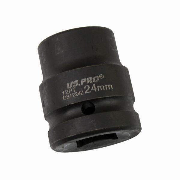 US PRO Tools 24mm 3/4" DR 12 Point Impact Socket 3717 - Tools 2U Direct SW