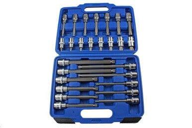 US PRO Tools 26pc 1/2" Dr Spline Bit Socket Set 3405 - Tools 2U Direct SW