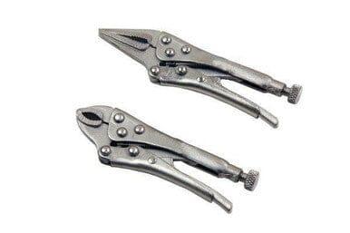 US PRO Tools 2pc Mini Locking Pliers, Mole Grips, Clamp, Clmaps Set 1833 - Tools 2U Direct SW