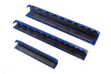 US PRO Tools 3 Piece Magnetic Socket Holder Storage Rail 1/4" 3/8" 1/2" Drives 6738 - Tools 2U Direct SW