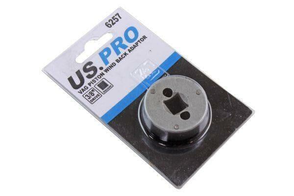 US PRO Tools 3 Pin Brake Piston Wind Back Adaptor For VAG VW AUDI 3/8" Dr 6257 - Tools 2U Direct SW