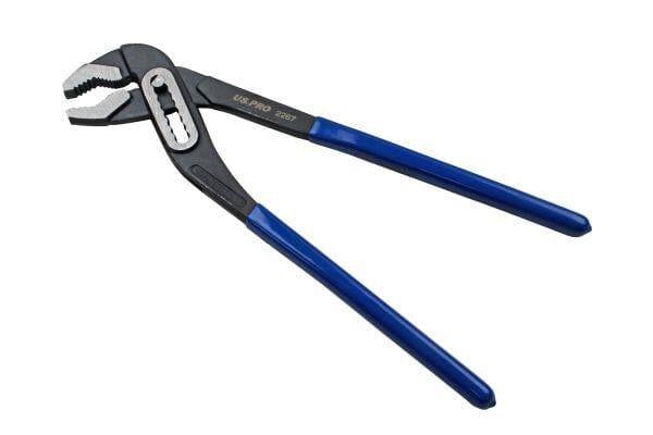 US PRO Tools 3pc Water Pump Pliers Set Box Joint Swan Neck Waterpump Pliers 2267 - Tools 2U Direct SW