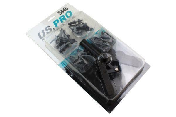 US PRO Tools 41pc Plastic Riveter Tool Set, For Riveting Plastic Rivets 5446 - Tools 2U Direct SW