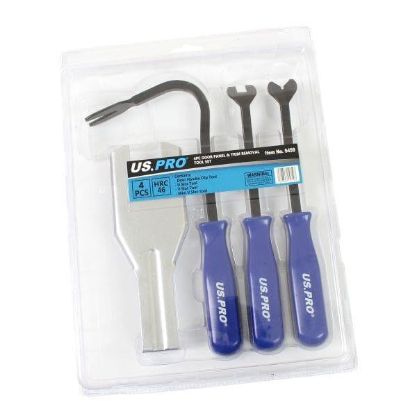 US PRO Tools 4pc Door Panel & Trim Removal Tool Set 5459 - Tools 2U Direct SW