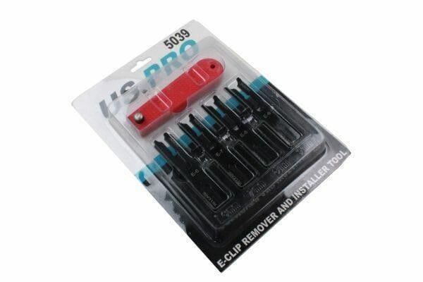 US PRO Tools 5pc E-clip Remover And Installer Tool Set 5039 - Tools 2U Direct SW