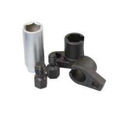 US PRO Tools 5pc Oxygen Lambda Sensor Socket, Sockets & Thread Chaser Set, 7062 - Tools 2U Direct SW