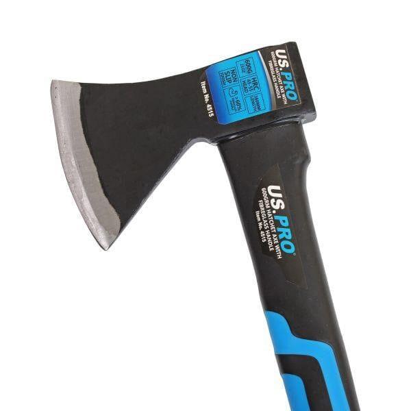 US PRO Tools 600 Gram Hatchet Axe With Fibreglass Handle Log Splitting Maul 4515 - Tools 2U Direct SW