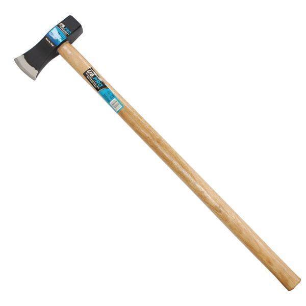 US PRO Tools 6LB / 3.7KGS Splitting Axe Maul With Beech Wood Handle Log Splitting Maul 4540 - Tools 2U Direct SW