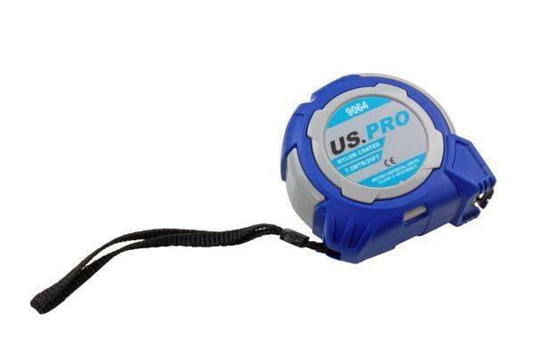 US PRO Tools 7.5 Meter / 25FT Grip Lock Tape Measure With Nylon Coating 9064 - Tools 2U Direct SW