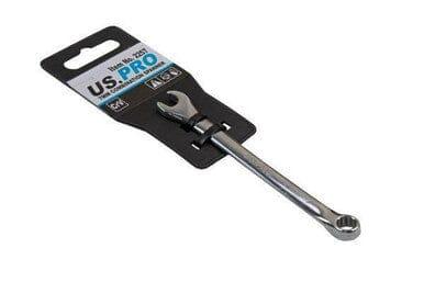 US PRO Tools 7mm Combination Spanner Polished Chrome Vanadium 2257 - Tools 2U Direct SW