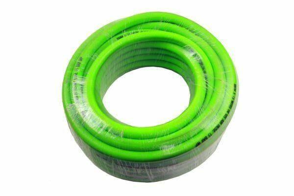 US PRO Tools 8mm X 15 Meters HI VIS Green Hybrid Quick Release Air Hose 8175 - Tools 2U Direct SW