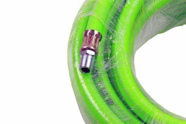 US PRO Tools 8mm X 15 Meters HI VIS Green Hybrid Quick Release Air Hose 8175 - Tools 2U Direct SW