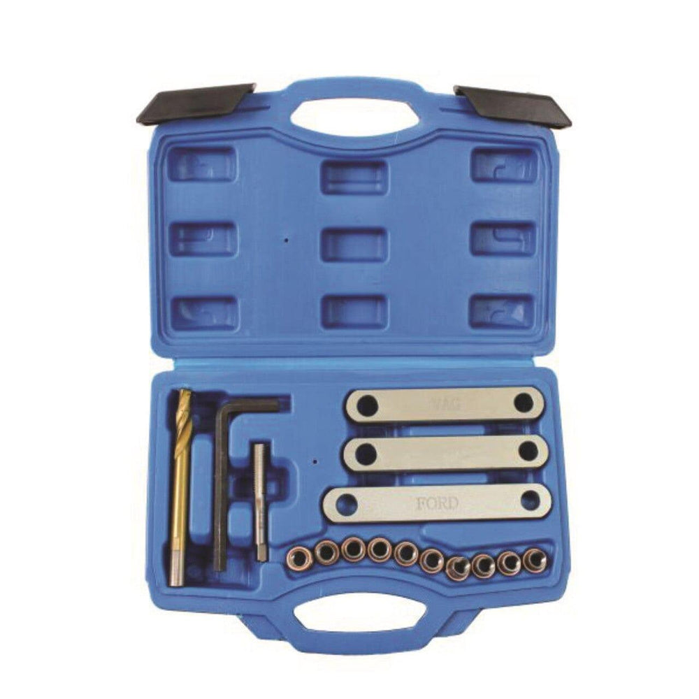 US PRO Tools Brake Caliper Thread Repair Kit with Threaded Inserts and