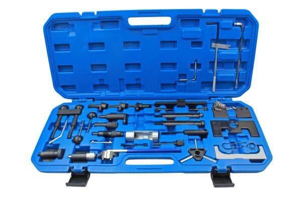 US PRO Tools Engine Belt Adjust Locking Timing Tool Kit Petrol Diesel Set Compatible with Audi VW VAG 3436 - Tools 2U Direct SW