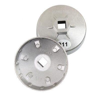 US PRO Tools Oil Filter Wrench 80mm x 12 Flutes 1/2" dr Ford Mazda 7068 - Tools 2U Direct SW