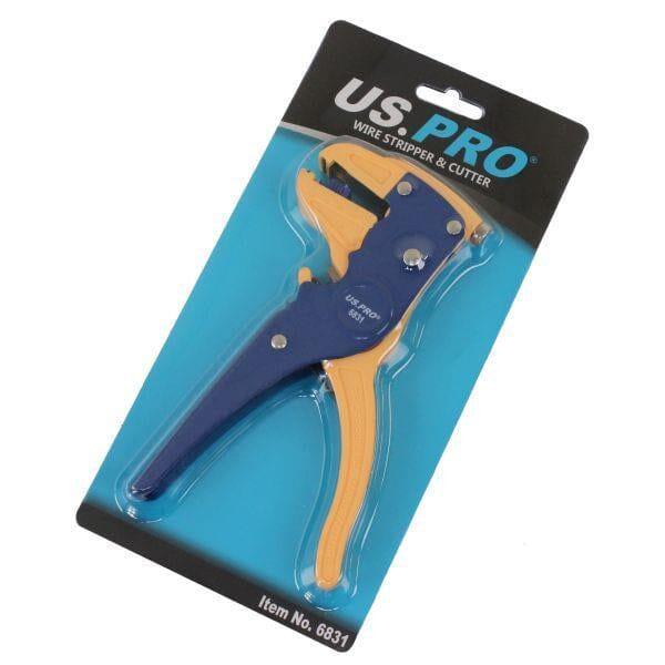 US PRO Tools Parrot Wire Stripper Cutter Self Adjusting Pliers Adjustable Electrical 6831 - Tools 2U Direct SW