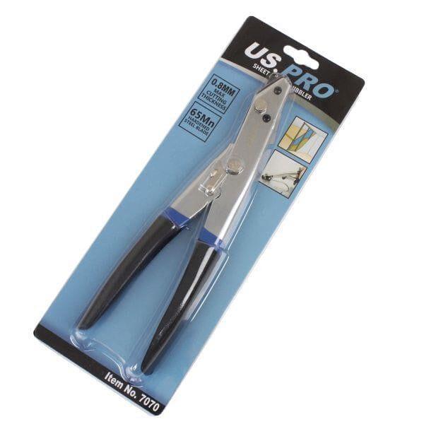 US PRO Tools Sheet Metal Nibbler Hand Held Manual Tin Cutting Shears 7070 - Tools 2U Direct SW