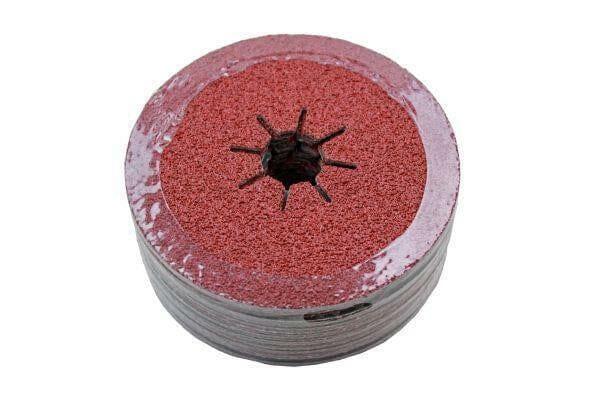 VEWERK 115MM Fibre Sanding Discs 36 Grit Pack Of 50 2145 - Tools 2U Direct SW