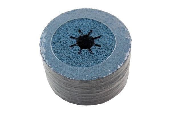 VEWERK 115mm Fibre Sanding Discs 36 Grit Zirconium Pack Of 50 2147 - Tools 2U Direct SW