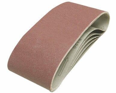 VEWERK 25 Mixed Grit Sanding Belts 75 X 457MM 60 80 100 120 Grit 9026 - Tools 2U Direct SW