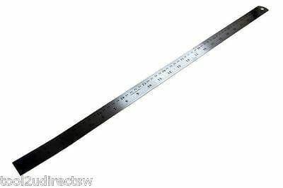 VEWERK BY BERGEN 24" 600mm LONG STAINLESS STEEL RULER B2723 - Tools 2U Direct SW