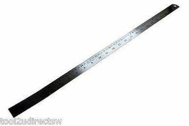 VEWERK BY BERGEN 24" 600mm LONG STAINLESS STEEL RULER B2723 - Tools 2U Direct SW