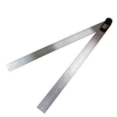 VEWERK Digital Folding Angle Ruler Extra Long 1m, 2 x 500mm Stainless Steel 0-360 deg 9146 - Tools 2U Direct SW