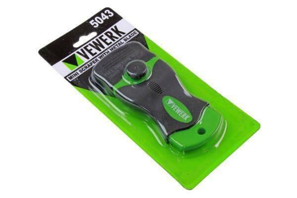 VEWERK Mini Scraper With Metal Blade - Glass Window paint scraper 5043 - Tools 2U Direct SW