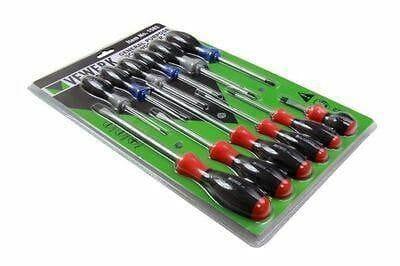 VEWERK TOOLS 12pc SOFT GRIP SCREWDRIVER SET B1582 - Tools 2U Direct SW