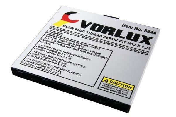 VORLUX GLOW PLUG THREAD REPAIR KIT M12 X 1.25 B5844 - Tools 2U Direct SW